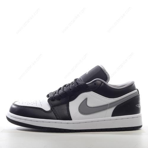 Halvat Nike Air Jordan 1 Low ‘Musta Harmaa Valkoinen’ Kengät 553558-040