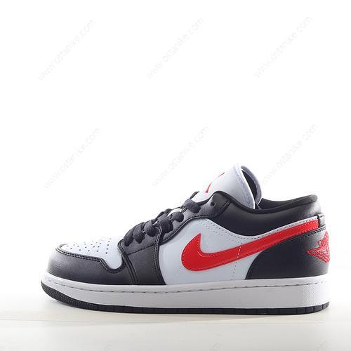 Halvat Nike Air Jordan 1 Low ‘Musta Punainen Valkoinen’ Kengät DC0774-004