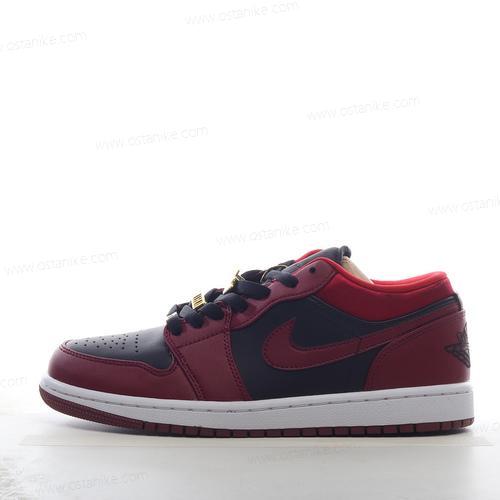 Halvat Nike Air Jordan 1 Low ‘Punainen Musta Valkoinen’ Kengät 553558-605