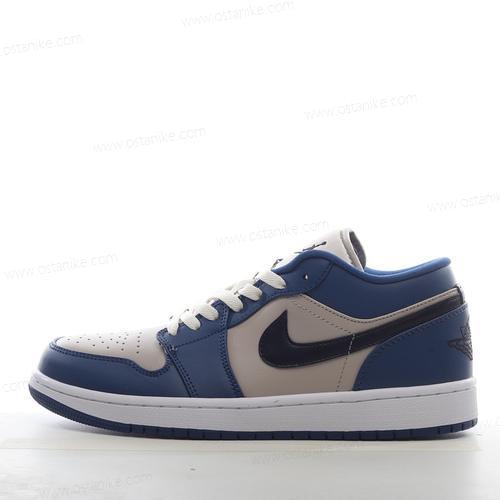 Halvat Nike Air Jordan 1 Low ‘Sininen Harmaa Valkoinen’ Kengät 553558-412