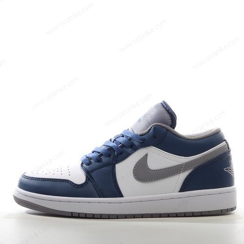 Halvat Nike Air Jordan 1 Low ‘Sininen Harmaa Valkoinen’ Kengät 553560-412