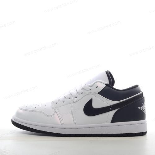 Halvat Nike Air Jordan 1 Low ‘Valkoinen Musta’ Kengät 553558-132