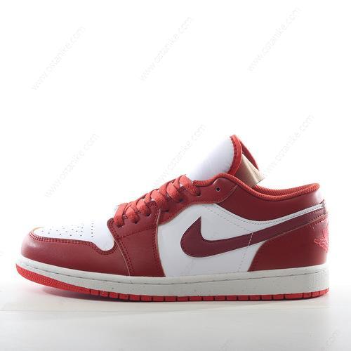 Halvat Nike Air Jordan 1 Low ‘Valkoinen Punainen’ Kengät FJ3459-160