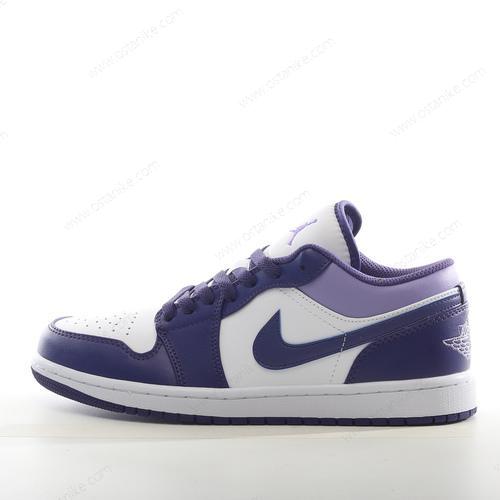Halvat Nike Air Jordan 1 Low ‘Valkoinen Vaalea Violetti’ Kengät DQ8423-515