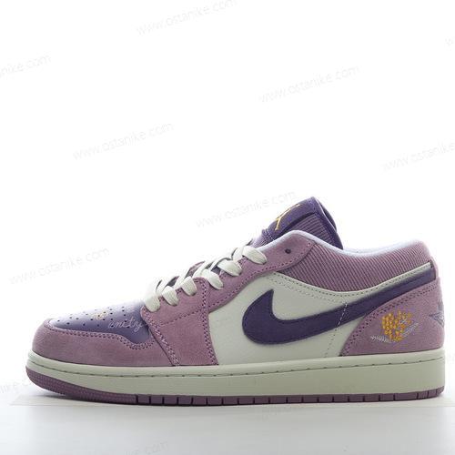 Halvat Nike Air Jordan 1 Low ‘Valkoinen Vaaleanpunainen Violetti’ Kengät DR8057-500