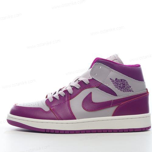 Halvat Nike Air Jordan 1 Mid ‘Harmaa Violetti’ Kengät BQ6472-501