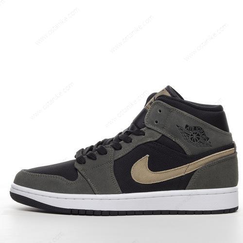 Halvat Nike Air Jordan 1 Mid ‘Oliivi Musta’ Kengät BQ6472-030