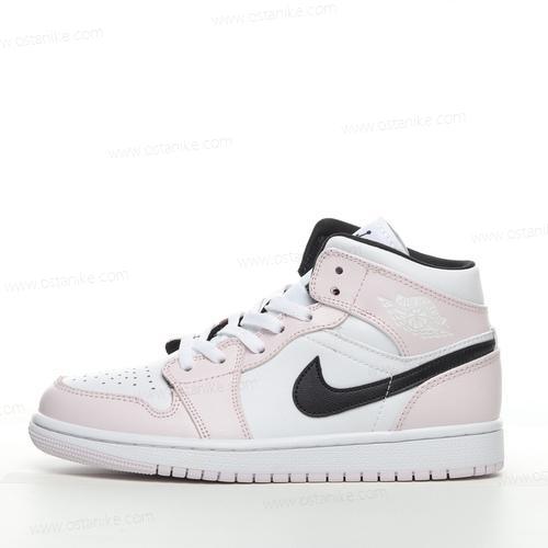 Halvat Nike Air Jordan 1 Mid ‘Vaaleanpunainen Valkoinen’ Kengät BQ6472-500