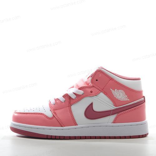 Halvat Nike Air Jordan 1 Mid ‘Vaaleanpunainen Valkoinen’ Kengät DQ8423-616