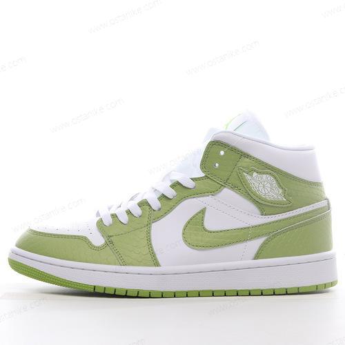 Halvat Nike Air Jordan 1 Mid ‘Valkoinen Vihreä’ Kengät DV2959-113