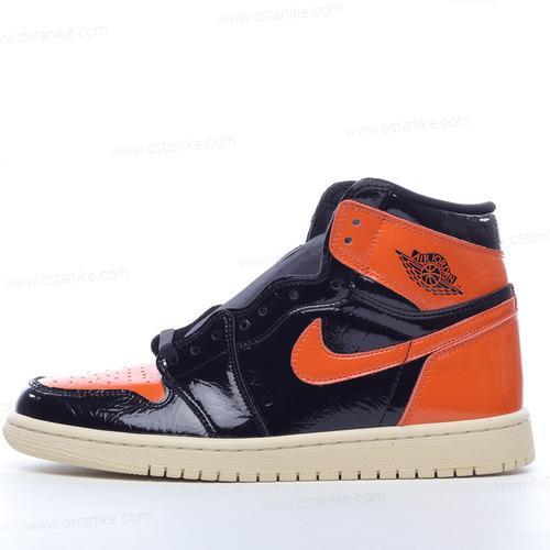 Halvat Nike Air Jordan 1 Retro High ‘Musta Oranssi’ Kengät 555088-028