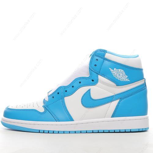 Halvat Nike Air Jordan 1 Retro High OG ‘Valkoinen Sininen’ Kengät 555088-117