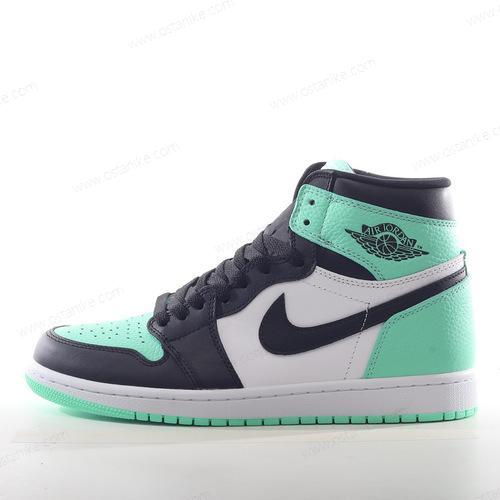 Halvat Nike Air Jordan 1 Retro High ‘Vihreä Musta’ Kengät 861428-100-S