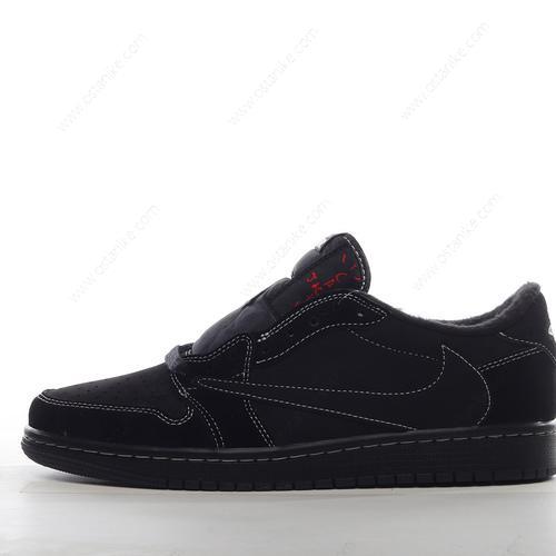 Halvat Nike Air Jordan 1 Retro Low OG ‘Musta Valkoinen Punainen’ Kengät DM7866-001