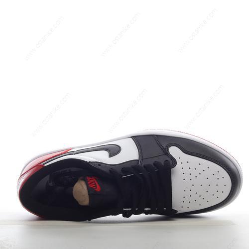 Halvat Nike Air Jordan 1 Retro Low OG ‘Valkoinen Musta Punainen’ Kengät CZ0790-106