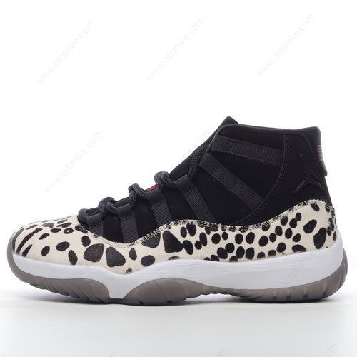 Halvat Nike Air Jordan 11 Retro High ‘Musta Beige Valkoinen’ Kengät AR0715-010