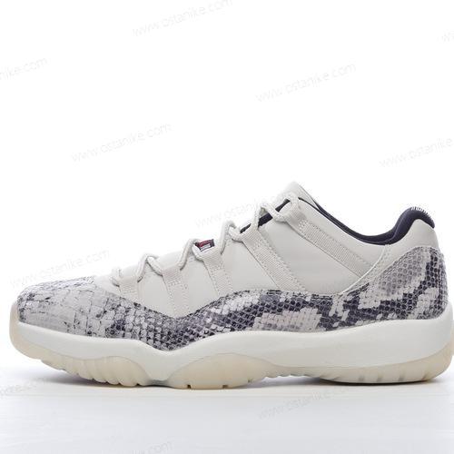 Halvat Nike Air Jordan 11 Retro Low ‘Harmaa Valkoinen Musta’ Kengät CD6846-002