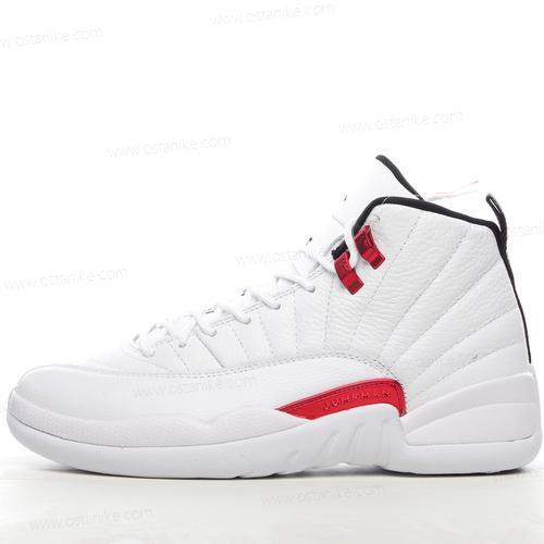 Halvat Nike Air Jordan 12 Retro ‘Valkoinen Punainen’ Kengät CT8013-106