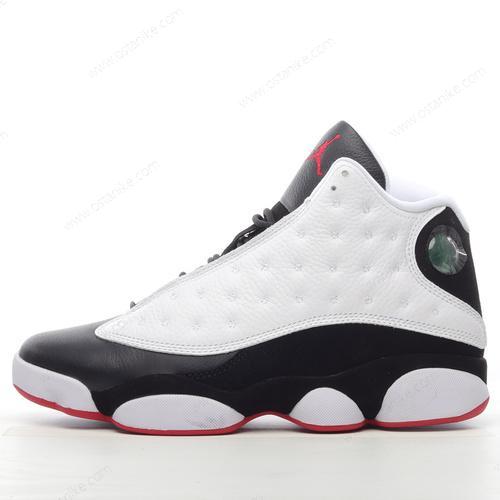 Halvat Nike Air Jordan 13 Retro ‘Valkoinen Punainen Musta’ Kengät 414571-104