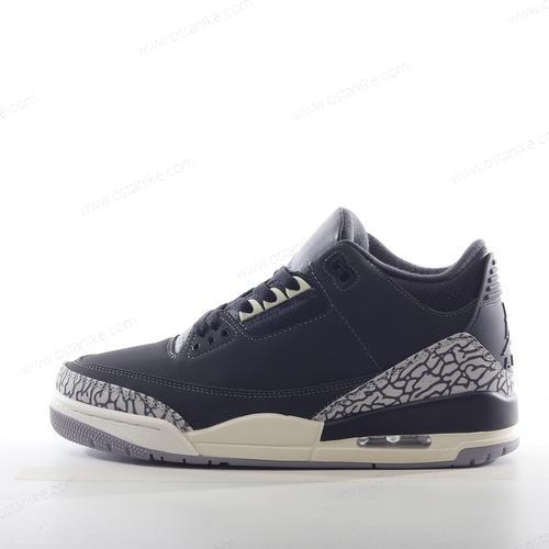 Halvat Nike Air Jordan 3 Retro ‘Musta Harmaa’ Kengät CK9246-001