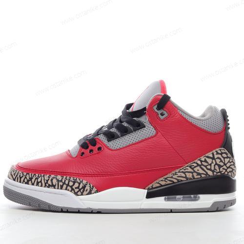 Halvat Nike Air Jordan 3 Retro ‘Punainen Harmaa’ Kengät CU2277-600