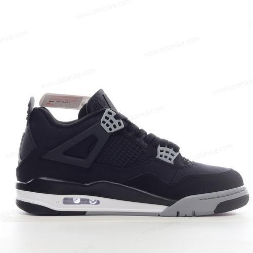 Halvat Nike Air Jordan 4 Retro ‘Musta Harmaa Valkoinen’ Kengät DH7138-006