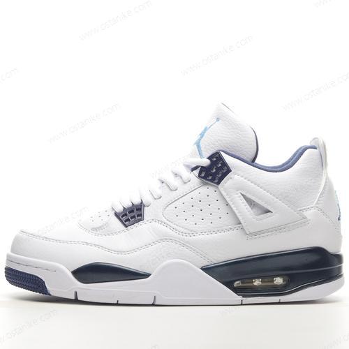 Halvat Nike Air Jordan 4 Retro ‘Valkoinen Sininen’ Kengät 314254-107