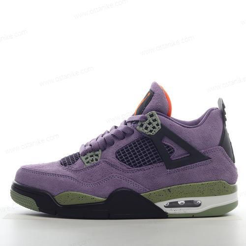 Halvat Nike Air Jordan 4 Retro ‘Violetti Vihreä’ Kengät AQ9129-500