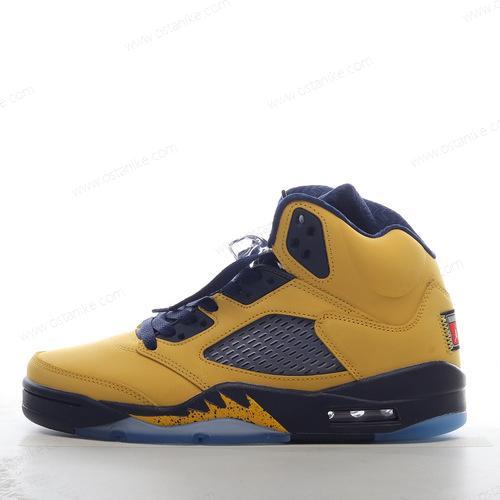 Halvat Nike Air Jordan 5 ‘Keltainen Musta’ Kengät CQ9541-704