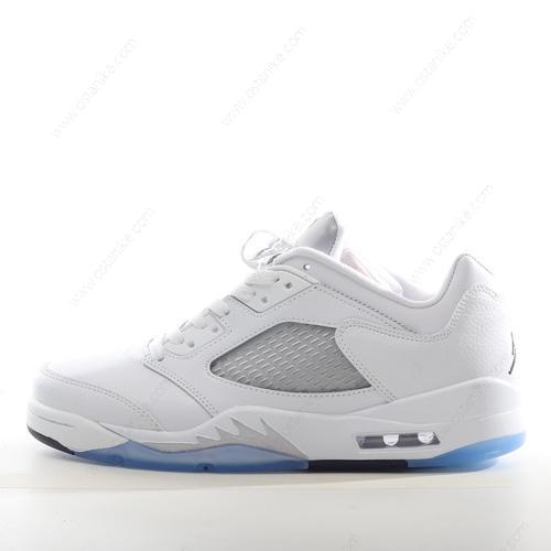 Halvat Nike Air Jordan 5 Retro ‘Valkoinen Musta Hopea’ Kengät 314337-101