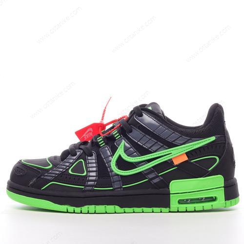 Halvat Nike Air Rubber Dunk Low ‘Musta Valkoinen Vihreä’ Kengät CU6015-001