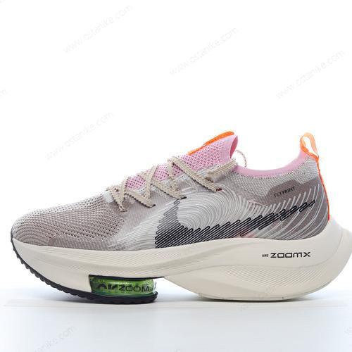 Halvat Nike Air Zoom AlphaFly Next ‘Vaaleanpunainen Vaalea Kerma Musta’ Kengät DB0129-001