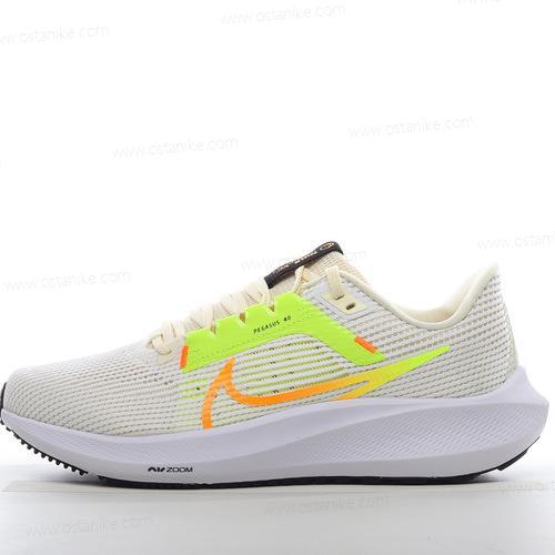 Halvat Nike Air Zoom Pegasus 40 ‘Harmaa Keltainen Vihreä’ Kengät DV3853-101