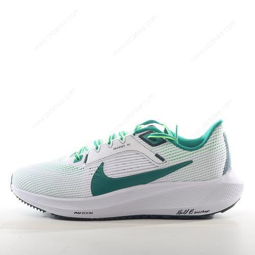 Halvat Nike Air Zoom Pegasus 40 ‘Valkoinen Vihreä’ Kengät FJ0329-100