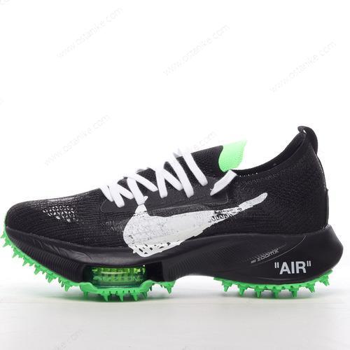 Halvat Nike Air Zoom Tempo Next x Off-White ‘Musta Vihreä Valkoinen’ Kengät CV0697-001