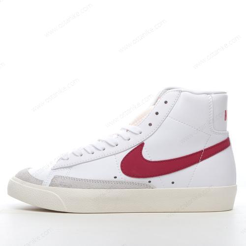 Halvat Nike Blazer Mid 77 Vintage ‘Valkoinen Punainen’ Kengät CZ1055-102
