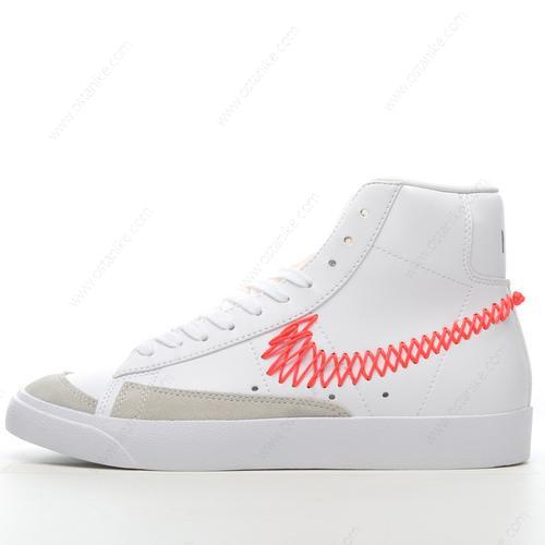 Halvat Nike Blazer Mid 77 Vintage ‘Valkoinen Punainen’ Kengät DJ2008-161