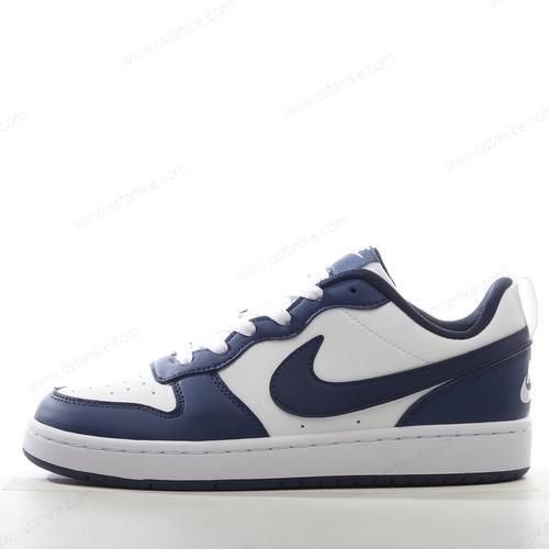 Halvat Nike Court Borough Low 2 ‘Valkoinen Sininen’ Kengät BQ5448-107