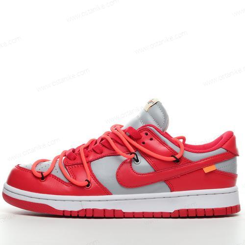 Halvat Nike Dunk Low ‘Harmaa Punainen’ Kengät CT0856-600