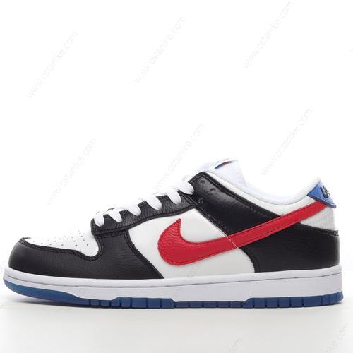 Halvat Nike Dunk Low ‘Musta Valkoinen Punainen Sininen’ Kengät DM7708-100