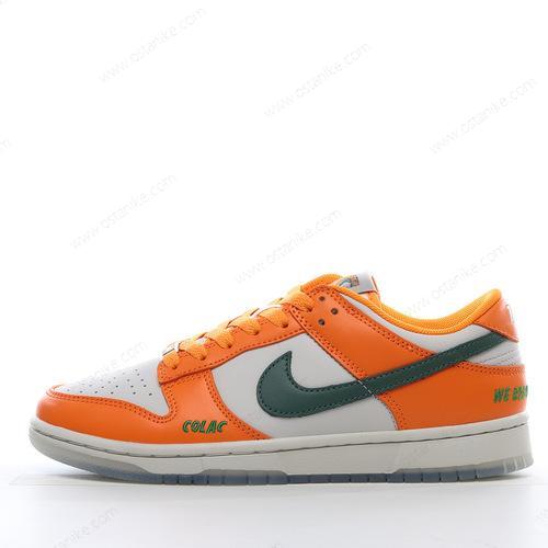 Halvat Nike Dunk Low ‘Oranssi Vihreä’ Kengät DR6188-800
