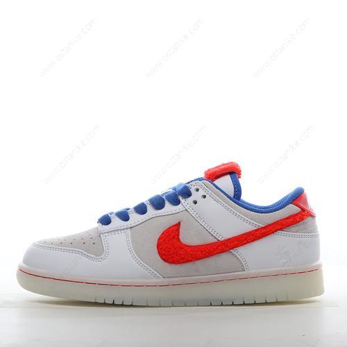 Halvat Nike Dunk Low Retro PRM ‘Valkoinen Punainen Sininen’ Kengät FD4203-161