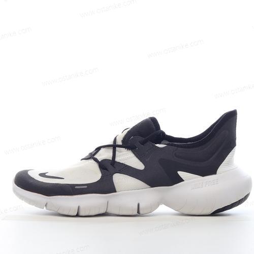 Halvat Nike Free RN 5 ‘Valkoinen Musta’ Kengät AQ1289-102