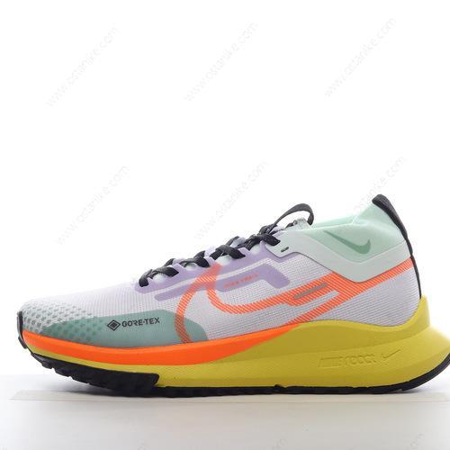 Halvat Nike React Pegasus Trail 4 Gore Tex ‘Keltainen Vihreä Musta Oranssi’ Kengät DJ7926-500