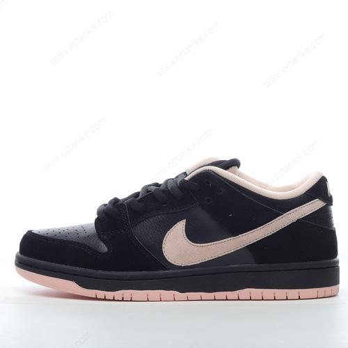 Halvat Nike SB Dunk Low ‘Musta Vaaleanpunainen’ Kengät BQ6817-003