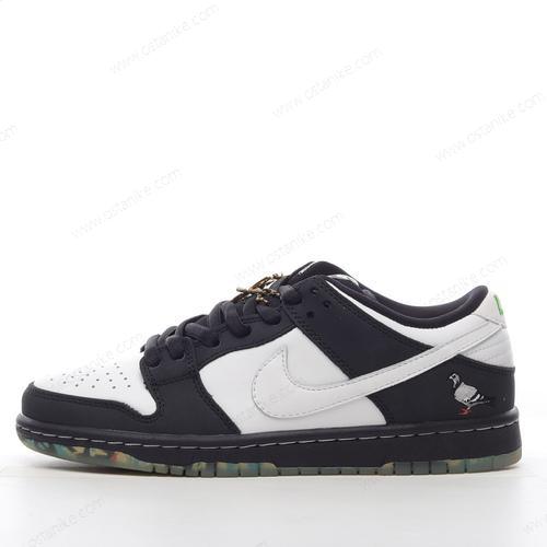 Halvat Nike SB Dunk Low ‘Musta Valkoinen’ Kengät BV1310-013