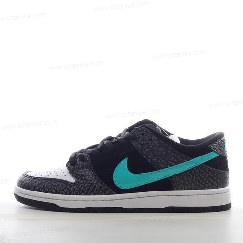 Halvat Nike SB Dunk Low ‘Musta Valkoinen Sininen’ Kengät BQ6817-009