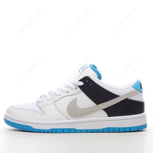 Halvat Nike SB Dunk Low ‘Valkoinen Musta Sininen’ Kengät BQ6817-101