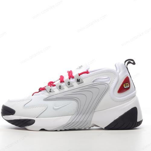 Halvat Nike Zoom 2K ‘Harmaa Valkoinen Punainen’ Kengät AO0354-107