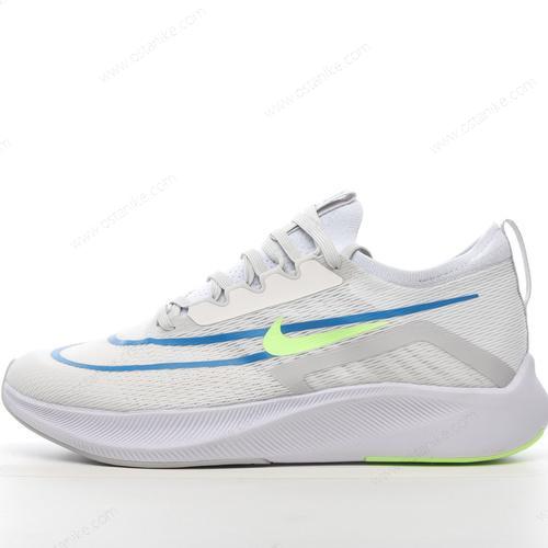 Halvat Nike Zoom Fly 4 ‘Musta Valkoinen Hopea Harmaa Sininen’ Kengät